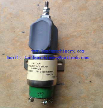 Engine stop Solenoid Valve 3864274 for Excavator