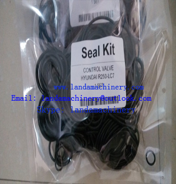 Hyundai R250LC-7 Excavator Hydraulic Main Control Valve Seal Kit Oil Seal