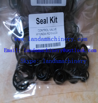 Hyundai R210LC-3 Excavator Hydraulic control valve seal kit Oil seal service kit