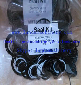 Komatsu PC400-8 Excavator Hydraulic Control Valve O-RING Rubber seal kit Oil seal