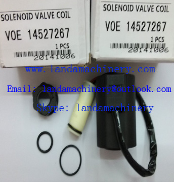 Volvo VOE14527267 14527267 Solenoid valve coil for EC210B Excavator