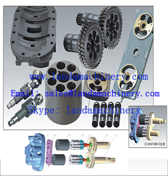 Excavattor EX200-2 EX200-3 Hydraulic Pump HPV091 component hydro spare parts