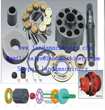 Excavator Travel Motor GM18VL GM20VL GM24VL GM28 GM35VL GM38VL Excavator track drive motor spare parts hydro component