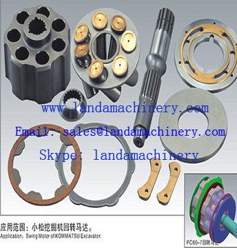PC60-7 Swing motor Hydraulic rotating group Parts 708-7T-13140 708-7T-13290 708-7T-13352