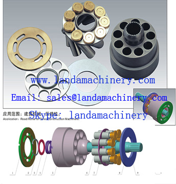 SPV15 SPV18 Hydraulic Pump Spare Parts Hydro Rotating Component Replacement Service Kit