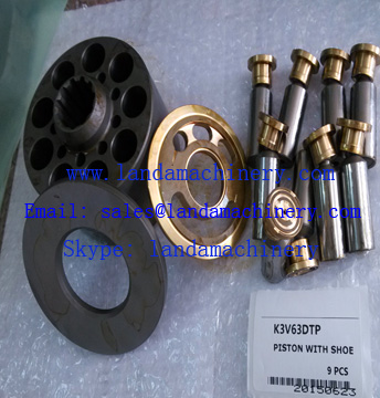 Kawasaki Hydraulic Pump K3V63DTP hydraulic parts for Excavator