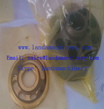 Kobelco SK135SR K5V80 Excavator Hydraulic PUMP YX10V00003F1 CYLINDER BLOCK YX10V00003R300 YX10V00003R200