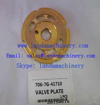 KOMATSU PC200-7 706-7G-41710 Valve Plate for Swing hydraulic Drive Motor