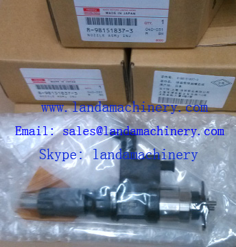 ISUZU 8-98151837-3 4HK1 Engine Injector for Sumitomo Excavator SH210-5