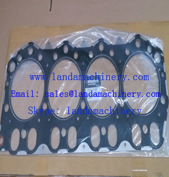 Mitsubishi D04FR engine head gasket 32E01-02100 for Kobelco Excavator SK130-8