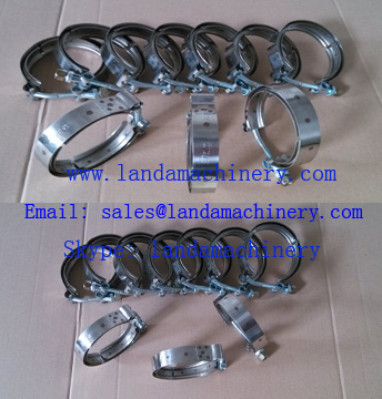 Clamp for Excavator Turbocharger Engine turbo hose clamp
