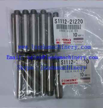 HINO J05E Engine Parts S1112-21220 Guide bush valve for Kobelco Excavator