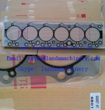 ISUZU 6BG1 Engine parts Gasket Kit Head Gasket for Hitachi Excavator