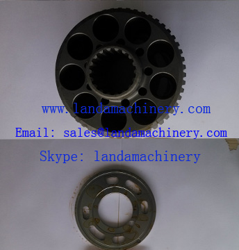 Kobelco Excavator SK210-8 Propelling Motor Track travel drive motor repair service parts Cylinder Block Valve Plate