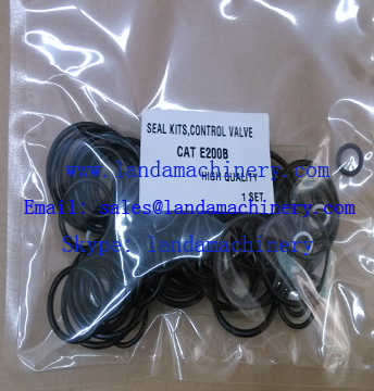 Caterpillar CAT E200B Excavator Control Valve Seal kit Rubber O-RING Oil SEAL