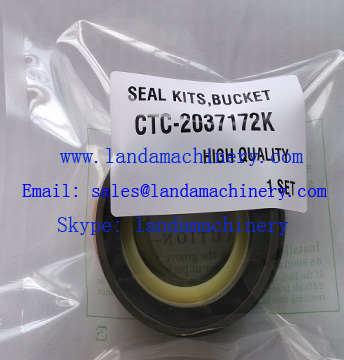 Doosan Excavator hydraulic Arm cylinder oil seal kit CTC-2037172K