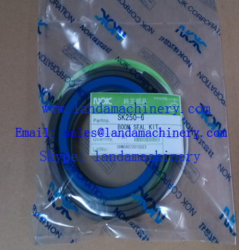 Kobelco excavator hydraulic seal kit for SK250-6 excavator hydro boom cylinder