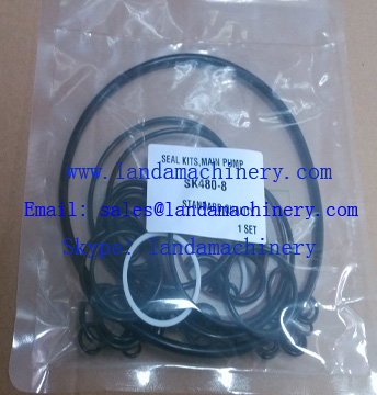 Kobelco Excavator Spare parts SK480-8 main hydraulic pump oil seal kit repair kit