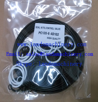 Komatsu PC120-6 Excavator Control Valve Oil Seal Rubber O-RING Seal
