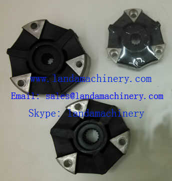 mini excavator engine drive coupling Hydraulic pump mount flywheel