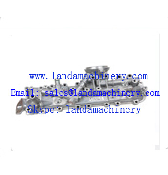 ISUZU 8-98019514-0 8980195140 4JJ1 engine oil cooler cover for case CX130B excavator spare parts