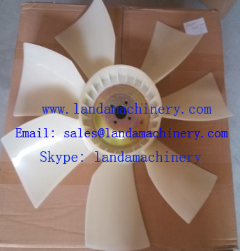 Hitachi ZX200 Excavator 6BG1 Engine Radiator cooling Fan blade