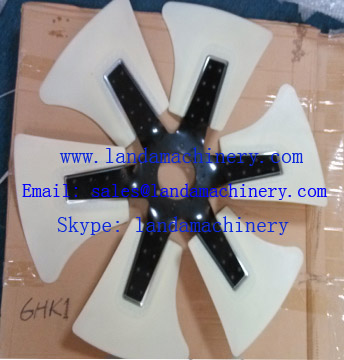 ISUZU 6HK1 engine radiator fan blade for Hitachi excavator ZX330