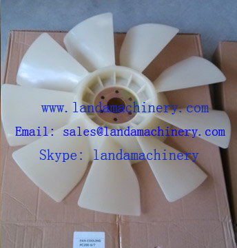 Komatsu 600-625-7620 PC200-6 PC200-7 Excavator SAA6D102E engine fan cooling