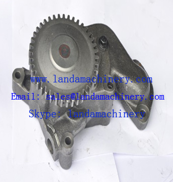 Komatsu S6D108 engine oil pump 6221-53-1101 for PC300-6 excavator