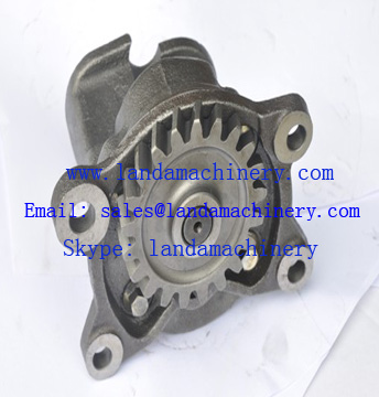 Komatsu S6D125 emgine oil pump 6150-51-1004