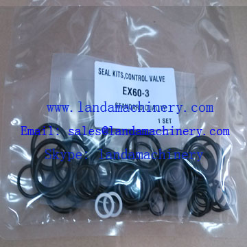 Hitachi EX60-3 Excavator Hydraulic control valve seal kit rubber O-RING