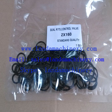 Hitachi ZX160 Excavator hydraulic control valve rubber o-ring oil seal kit