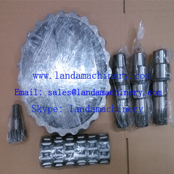 Kobelco SK135SR Excavator propelling travel hydraulic motor parts