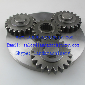 CAT 307E excavator swing reduction gear planetary carrier sun gear