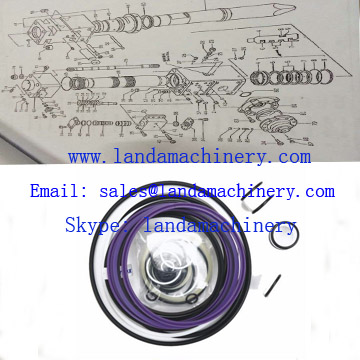 Furukawa hydraulic Breaker Rock Hammer Repair Service Seal Kit