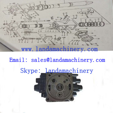 Komatsu PC70-8 Excavator Parts Hydraulic Breaker Control valve