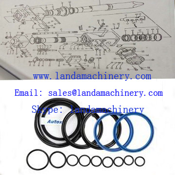 Soosan Hydraulic Breaker Parts SB40 Seal kit U641 2835039 2811046 2831022 2819056