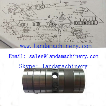 Toku Hydraulic Breaker parts TNB150 Rock Hammer valve sleeve