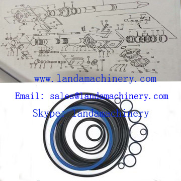 Toku Hydraulic Rock Hammer TNB14E Breaker NOK seal kit Gas seal dust U641