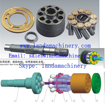 Komatsu Excavator Hydraulic motor KMF90 Spare parts component