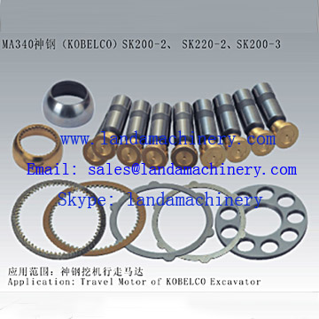 MA340 Kobelco SK200-2 SK220-2 SK200-3 excavator  hydraulic travel motor parts