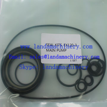 EX120-3 Excavator hydraulic Oil Seal Kit Main Pump Parts Digger Seals