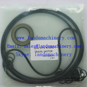 Hyundai R210LC-7 XKAH-00111 Excavator Seal Kit hydraulic Travel Motor Parts