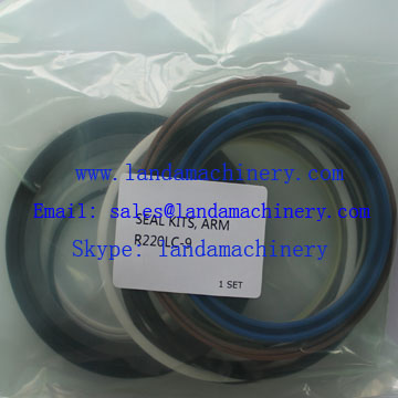 Hyundai R220LC-9 Excavator Hydraulic Seal Kit Cylinder Arm Oil Seals