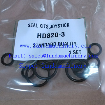 Kato HD820-3 Excavator Hyd Seal kit Joystick Pilot Valve Hydraulic Seals