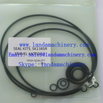 Kobelco SK138SR Excavator Seal Kit Hydraulic Travel Motor service parts