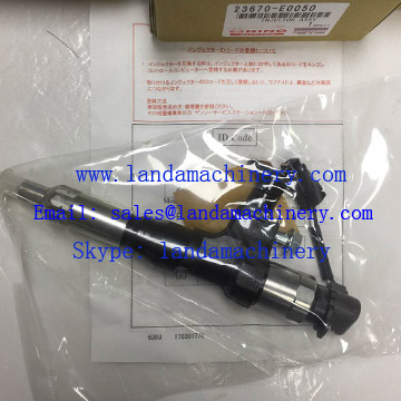 Hino J05E Engine Fuel Injector 23670-E0050 Kobelco SK200-8 SK210-8 Excavator