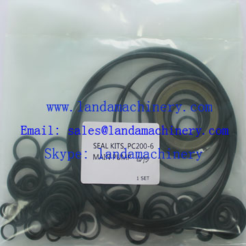 Komatsu PC200-6 Excavator Hydraulic Pump Seal kit Service Parts