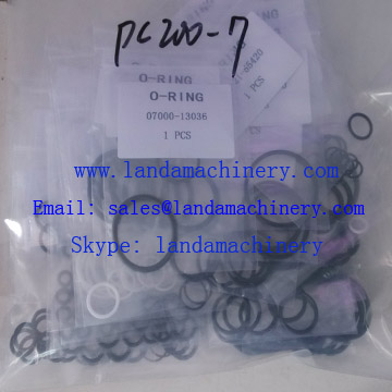 Komatsu PC200-7 Excavator Hyd Control Valve Seal Kit Rubber O-RING