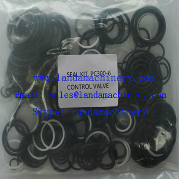 Komatsu PC300-6 Excavator Seal Kit Hydraulic Control Valve O-RING Oil Sealing